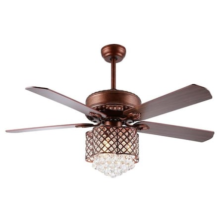 Safavieh Kelso Ceiling Light Fan, Oil Rubbed Bronze CLF1015A
